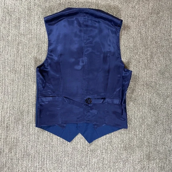 Men's Blue Three Piece Suit